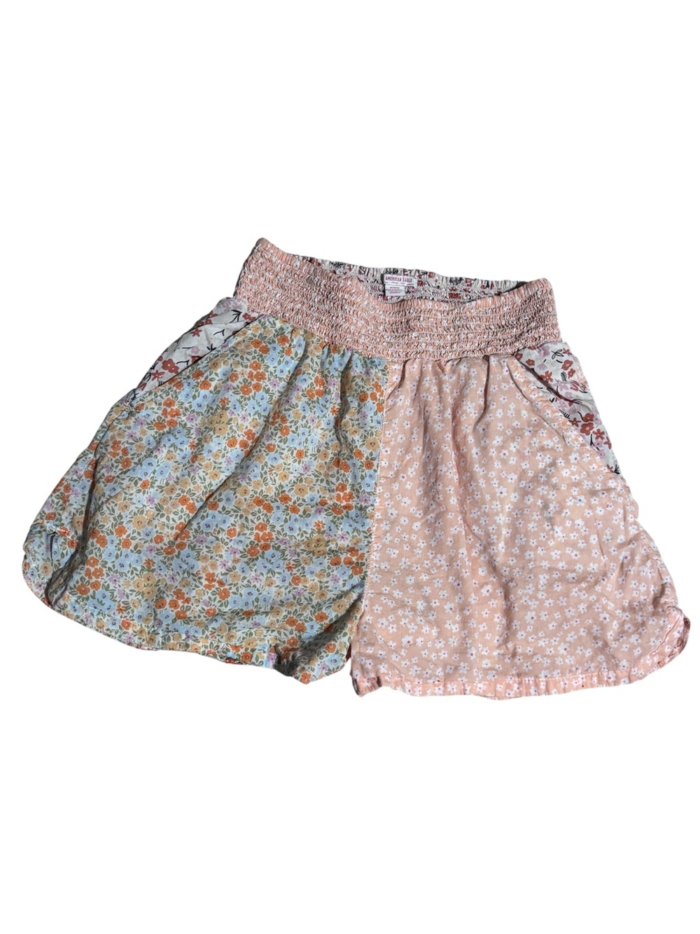 AE Boho Patchwork Floral Women’s Lined Resort Shorts